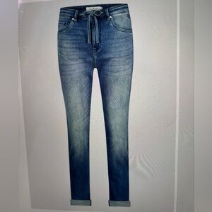 Circle of Trust Amber Women's Straight Leg Jeans - Blue